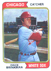 1974 Topps Baseball Cards      641     Chuck Brinkman